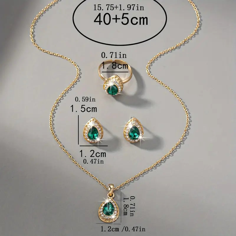 Farina | Premium 18k Gold Jewelry Set