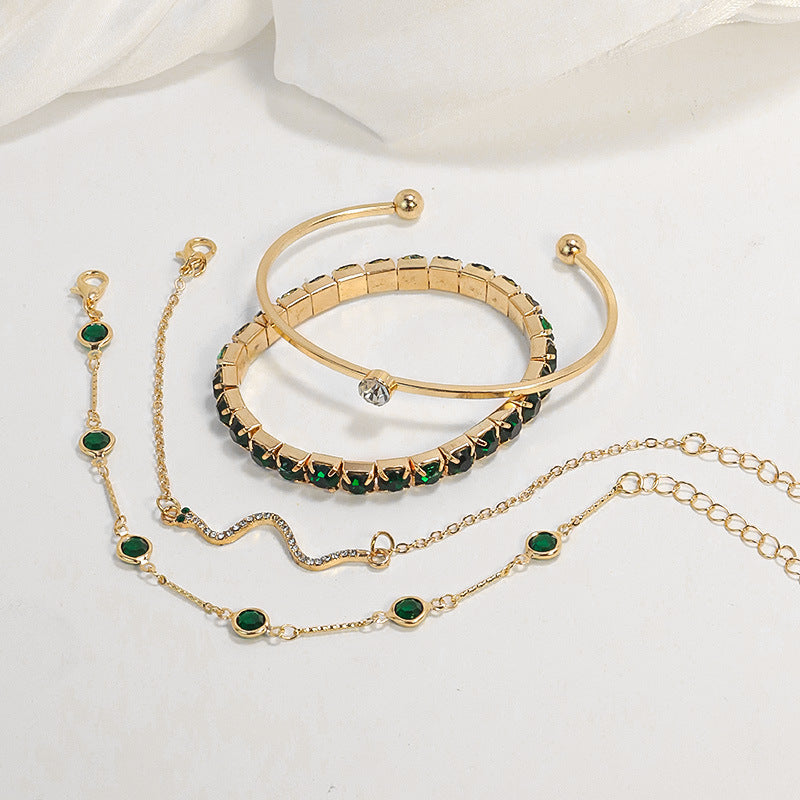 Nolira | Premium 18k Gold Bracelet Set
