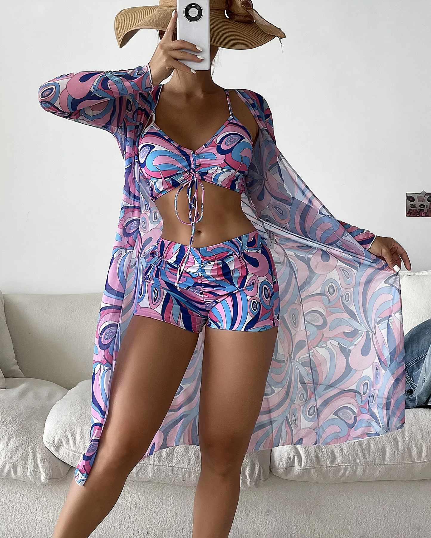 AMALFI™ | High Waist Bikini Set and Top