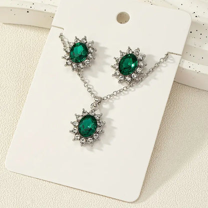 Josina | Premium 16k White Gold Jewelry Set