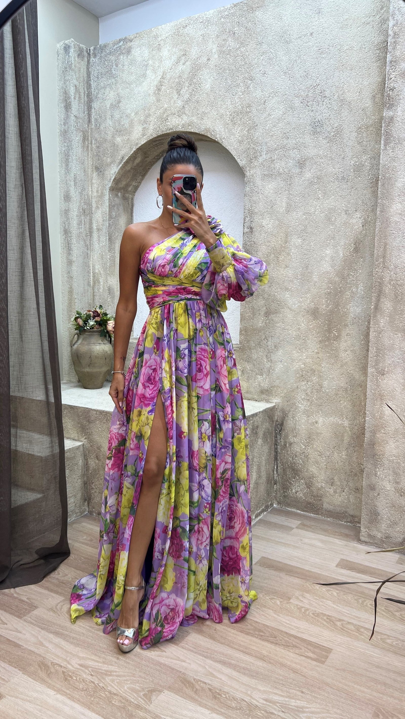 Yellow and purple / XL