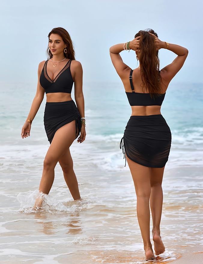 Circe - Tummy Control High Waist Bikini Set