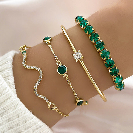 Nolira | Premium 18k Gold Bracelet Set