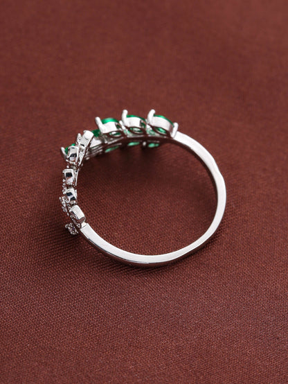 Carlotta | Premium 16k White Gold Ring