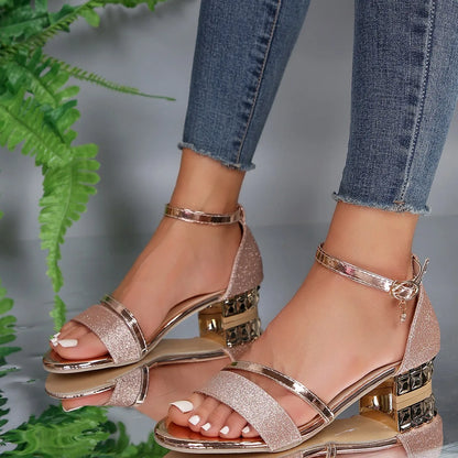 Zoey - Open Toe Ankle Strap Sandals