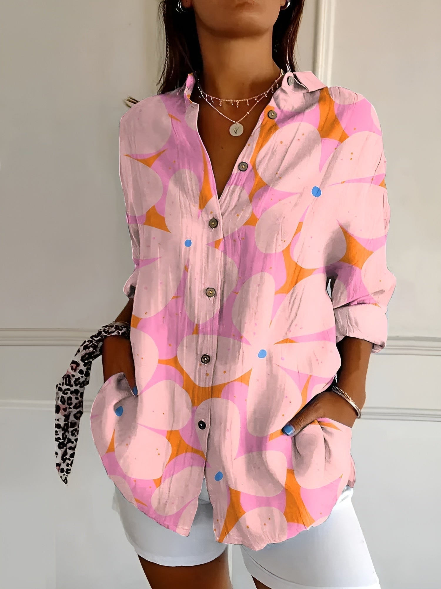Pink Sea Life (Almost sold out) / 5XL (22-24)